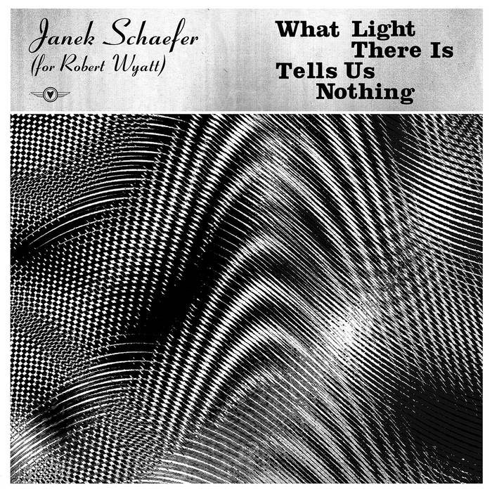 What Light There Is Tells Us Nothing | Janek Schaefer [for Robert