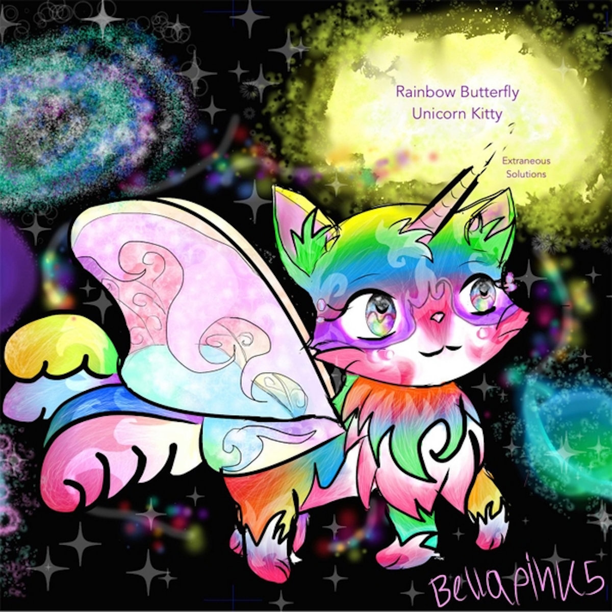 Rainbow Butterfly Unicorn Kitty Extraneous Solutions