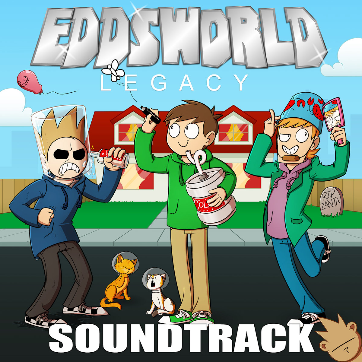 eddsworld  Cute wallpapers, Matt eddsworld, Fox art