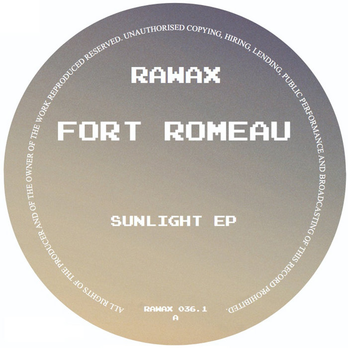 Pochette de RAWAX036.1 par Fort Romeau