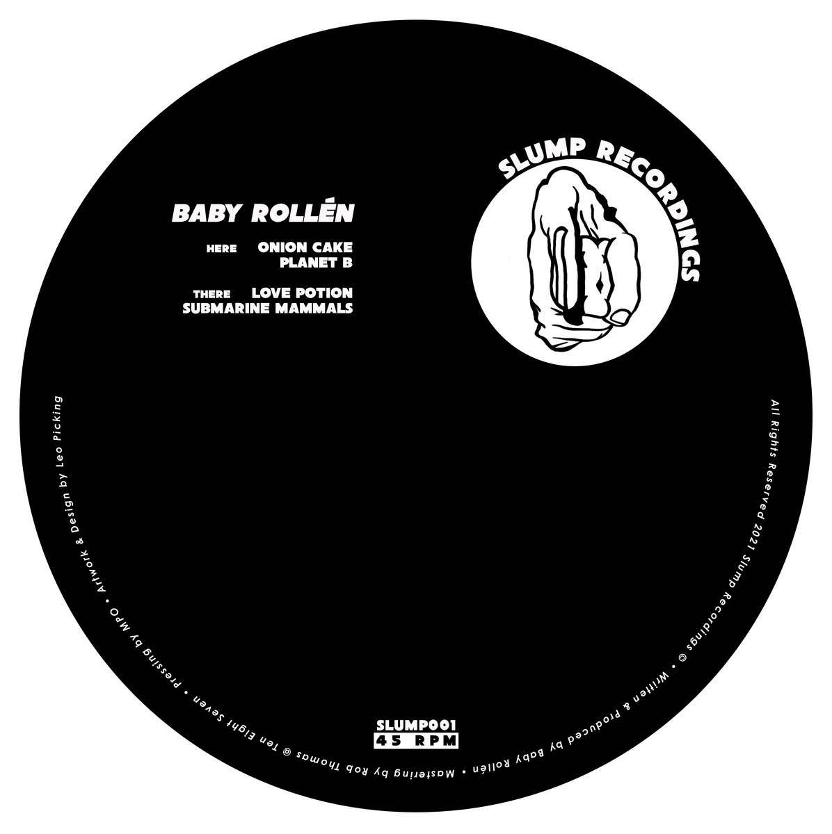 SLUMP001 - 'Love Potion EP' | Baby Rollén | Slump Recordings