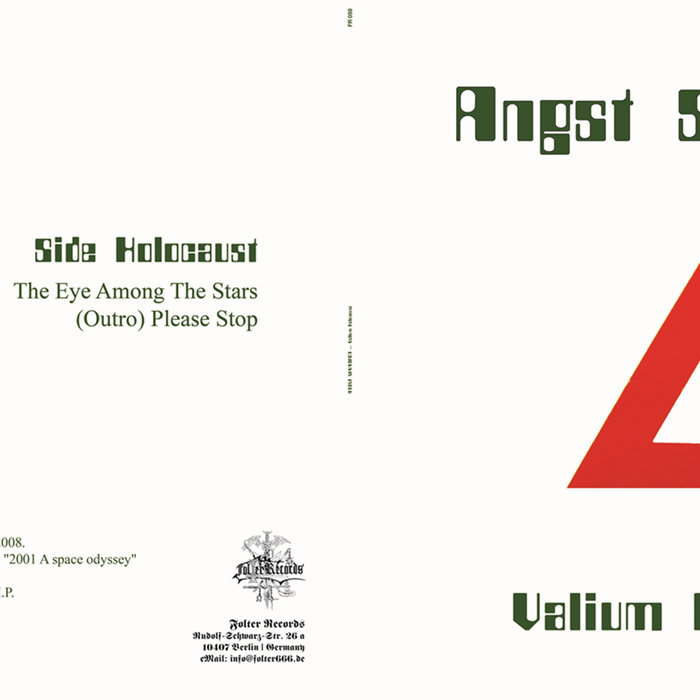 Valium Holocaust | ANGST SKVADRON | Folter Records
