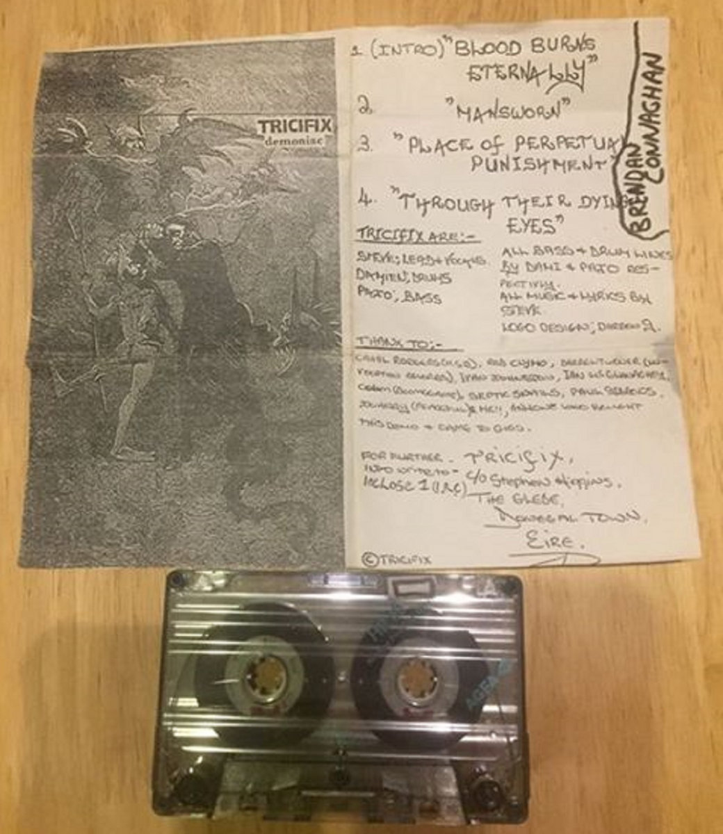 Tricifix - Demonic (Unreleased Demo 1993) cover