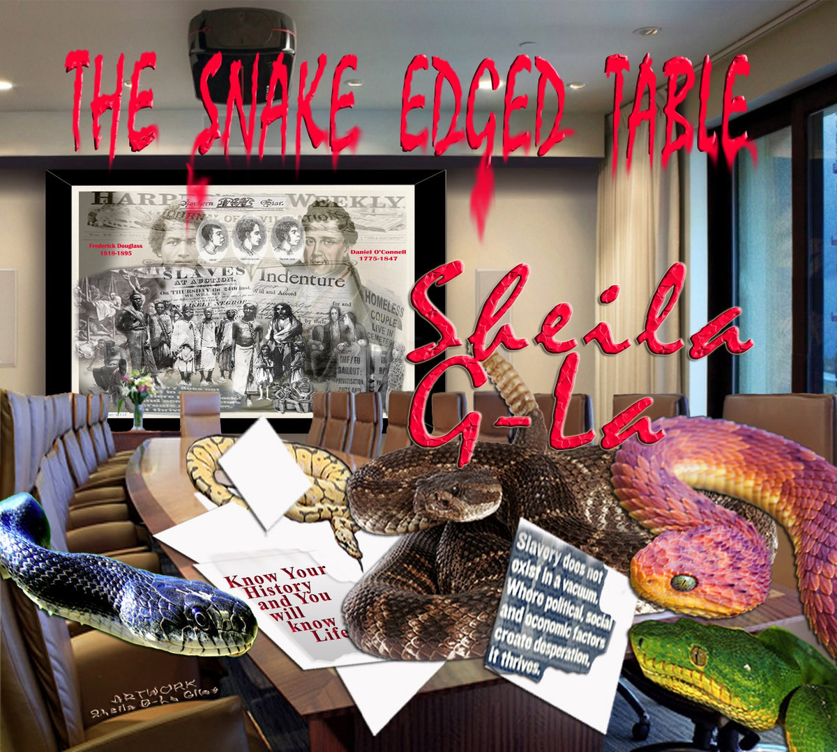 The Snake Edged Table cover
