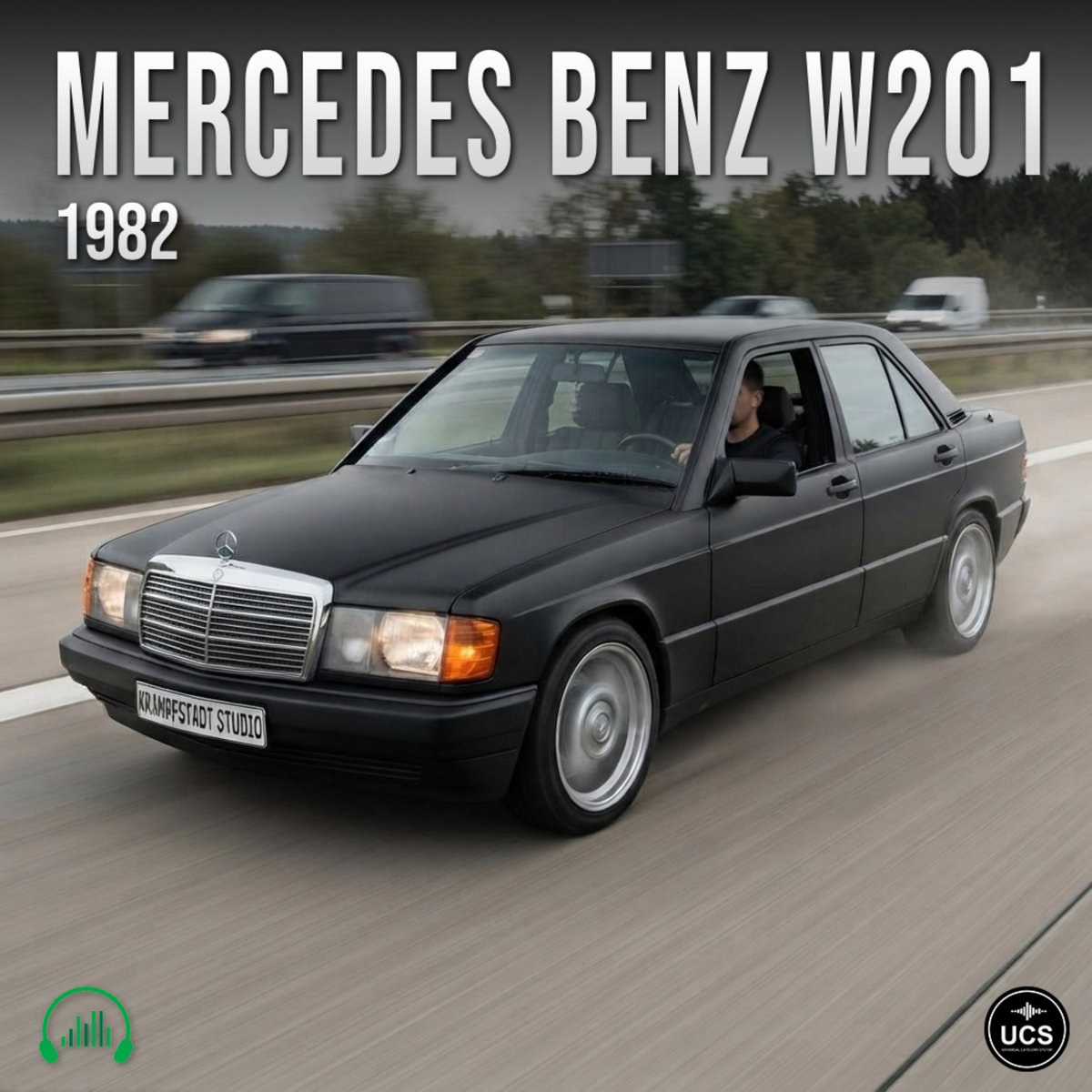 Mercedes Benz C Class W201 1982 large family car