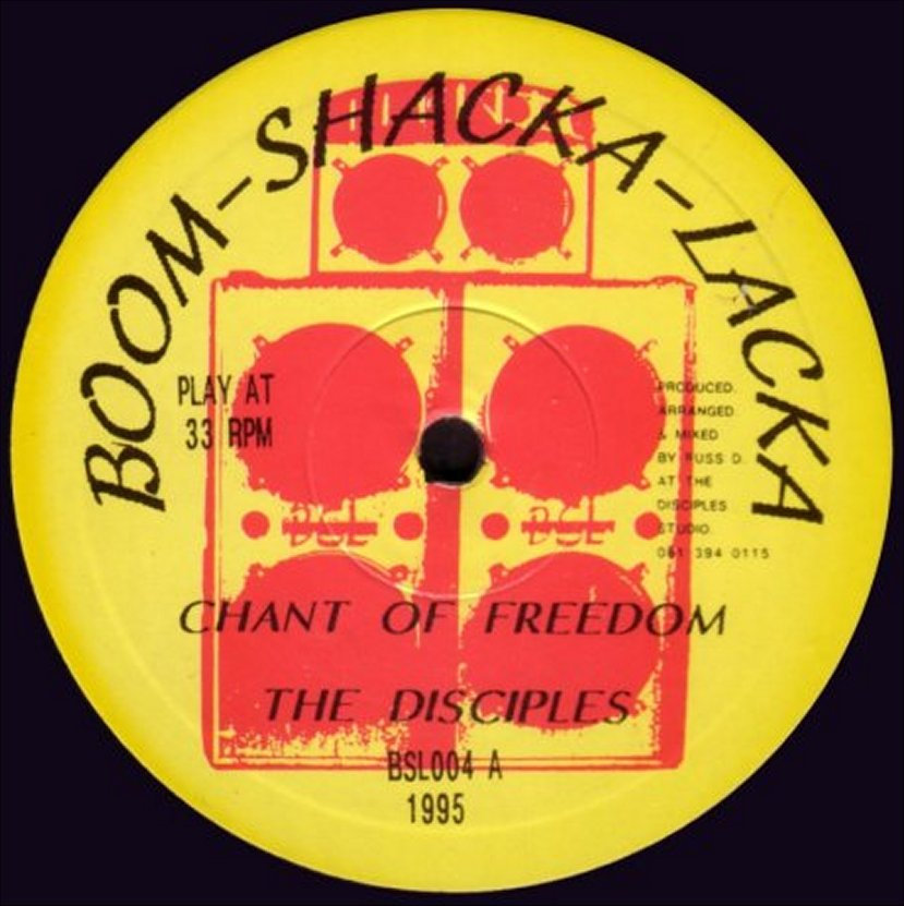 英10” The Disciples Dub Revolution BSL003 Boom Shacka Lacka /00200 Disciples Boom-Shacka-Lacka Singles Series 1 | The Disciples