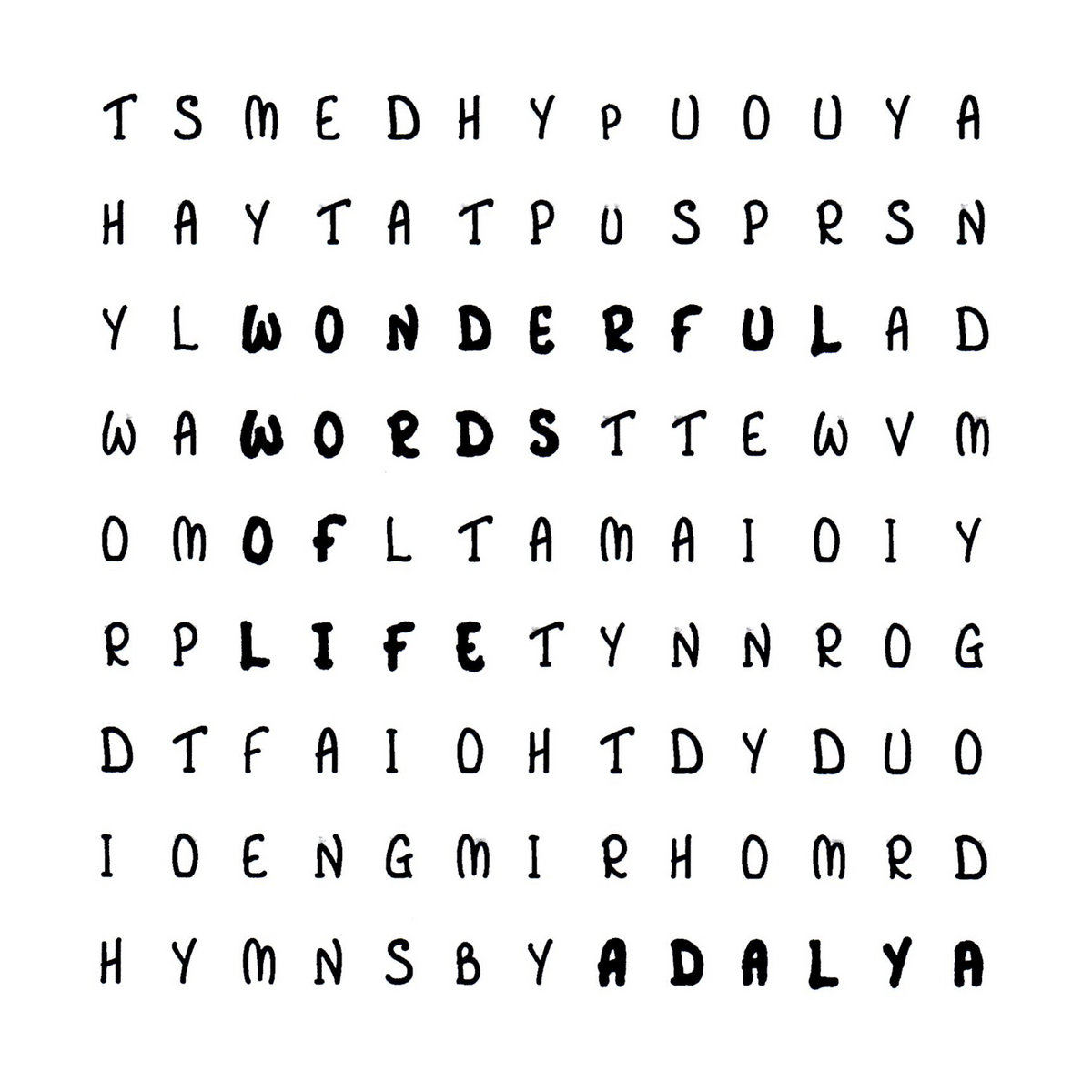 Wonderful Words of Life | adalya