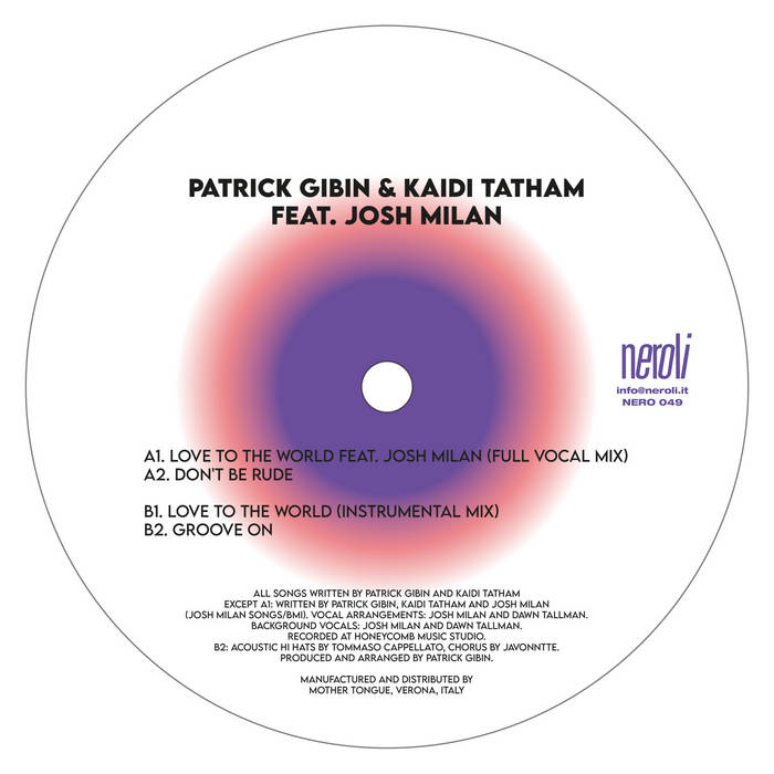 Patrick Gibin & Kaidi Tatham ft. Josh Milan 