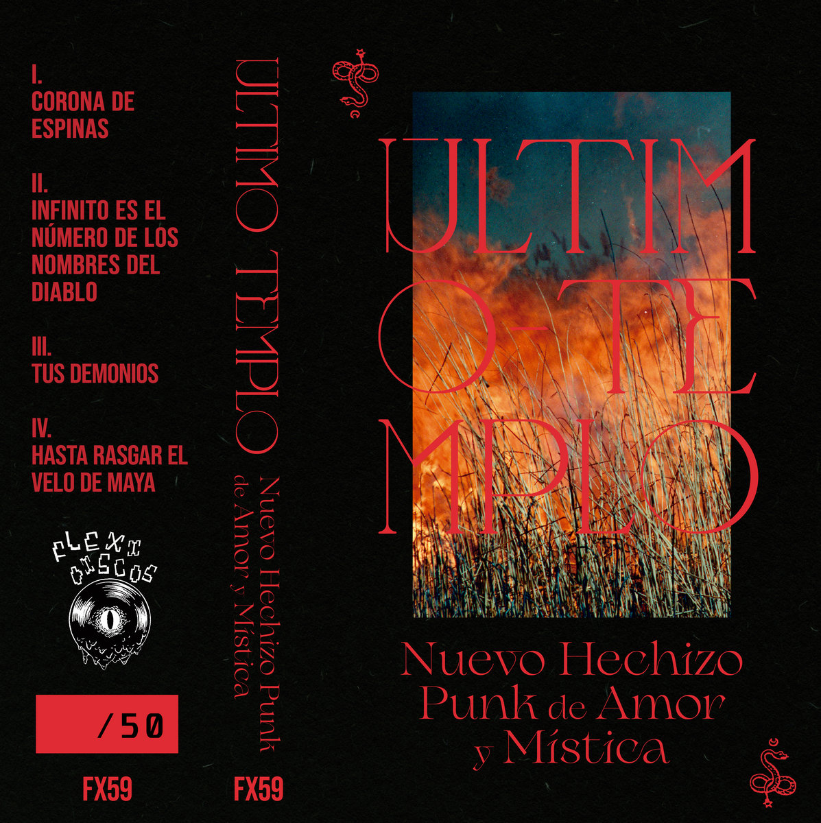 Nuevo Hechizo Punk de Amor y Mística Último Templo Flexidiscos