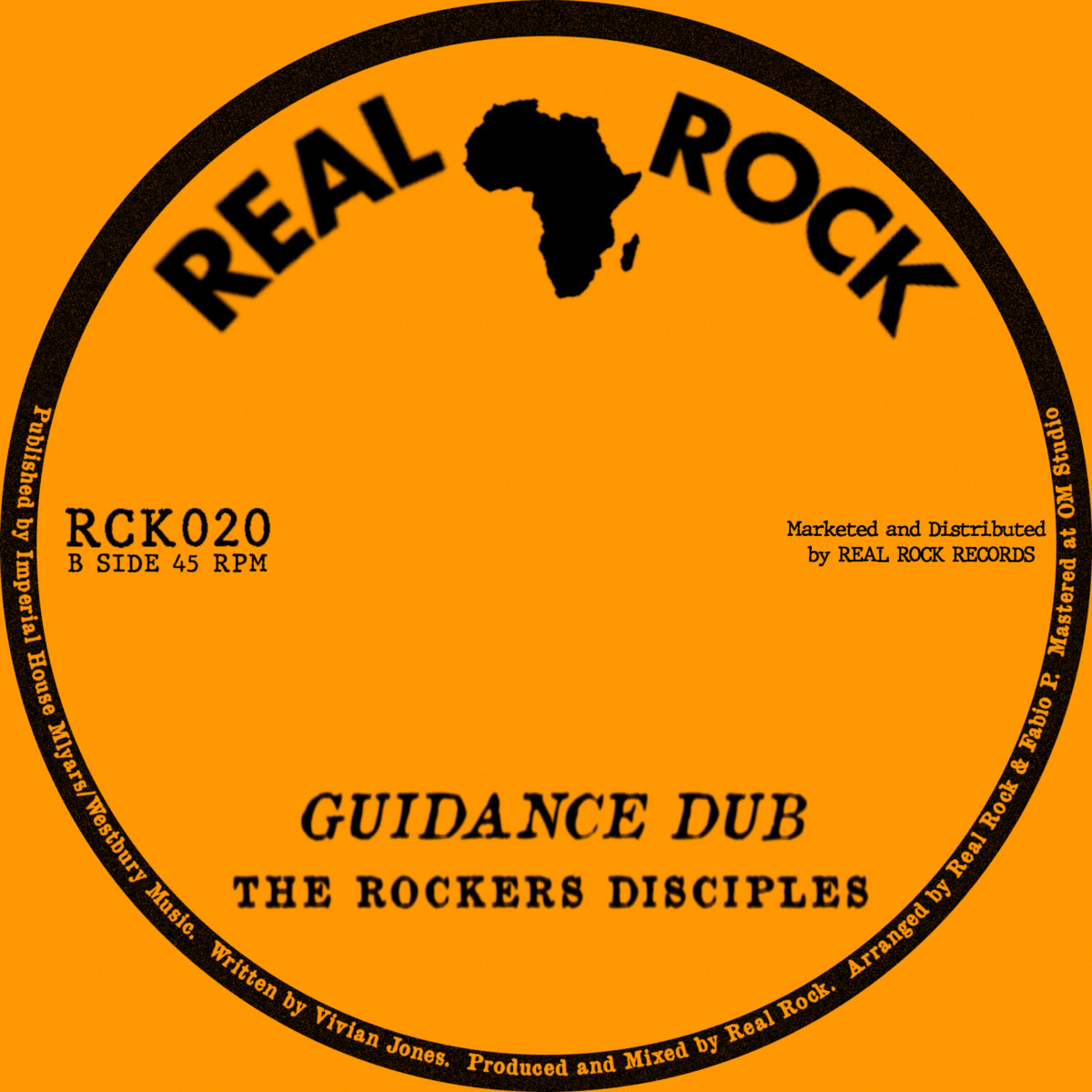 RCK020- Vivian Jones - Jah Only / The Rockers Disciples