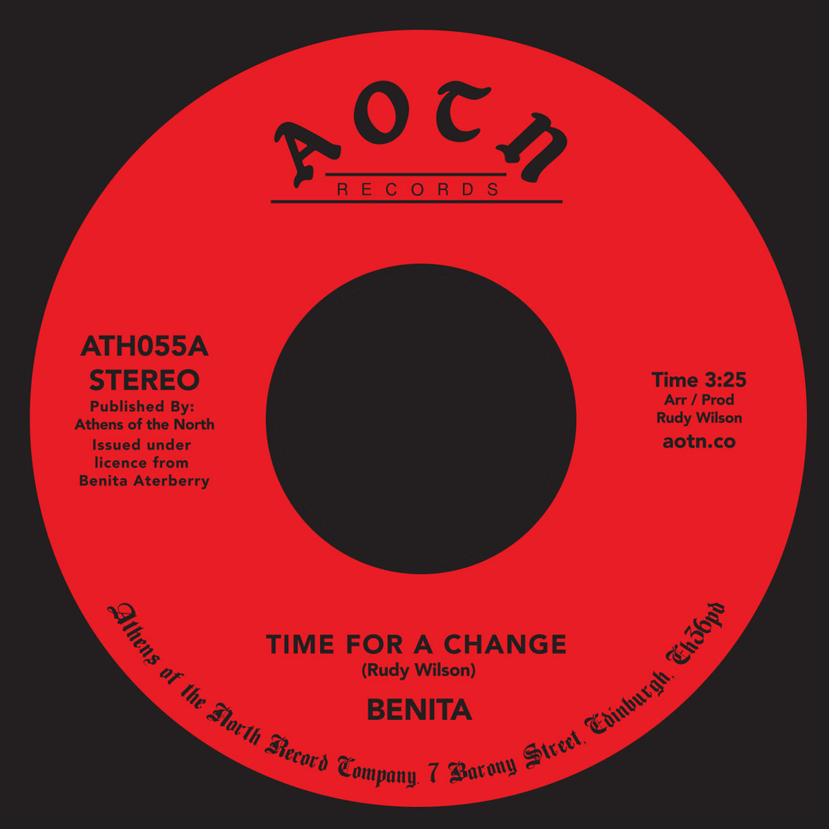 Time For A Change | Benita | Athens Of The North