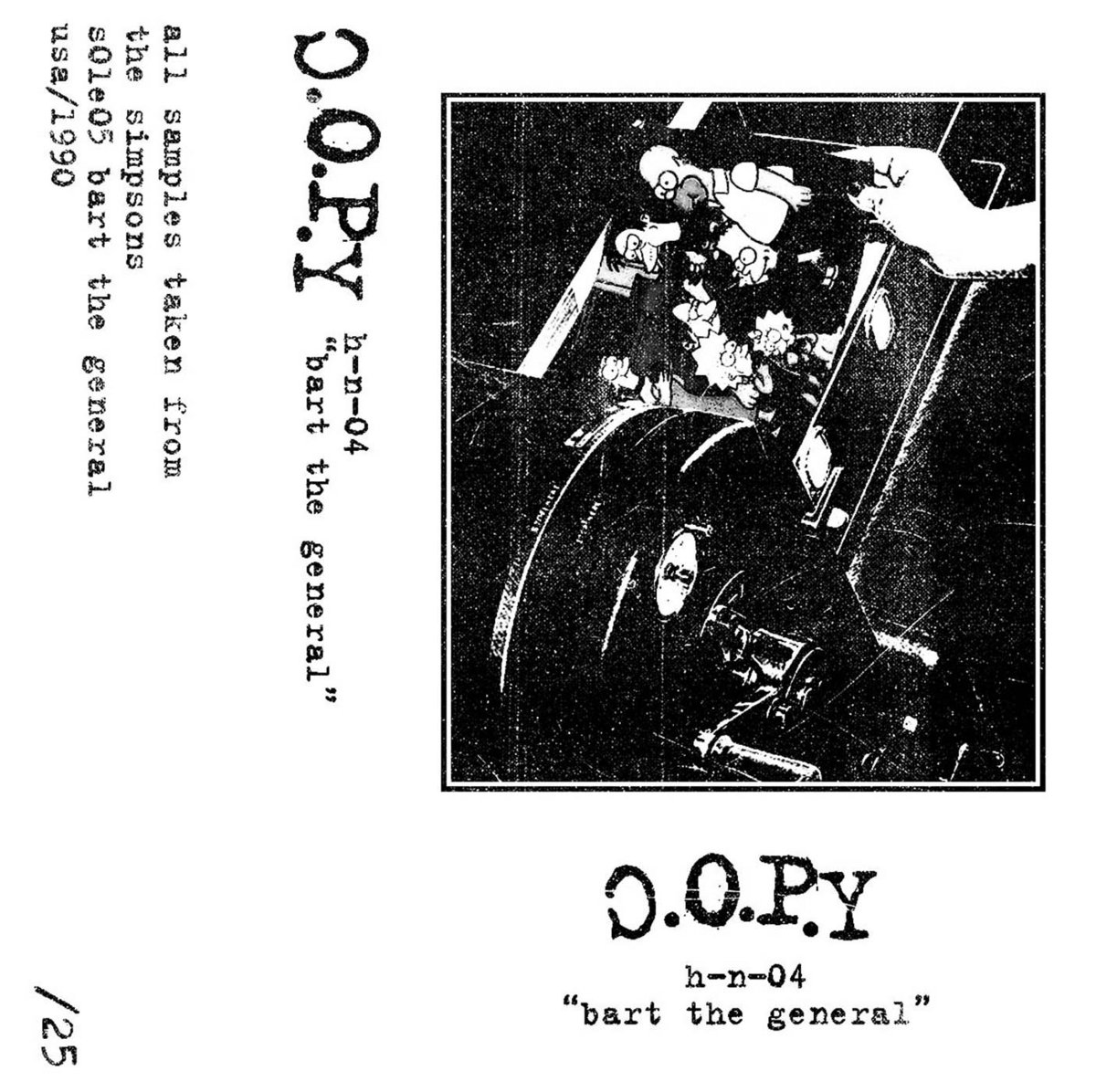 C O P Y H S 04 Bart The General Knochentapes