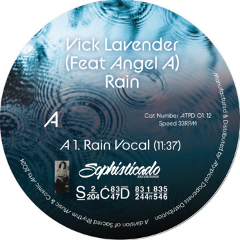 Vick Lavender, Angel A / Rain (Limited Blue Vinyl) Vick Lavender, Angel A / Rain (Limited Blue Vinyl)