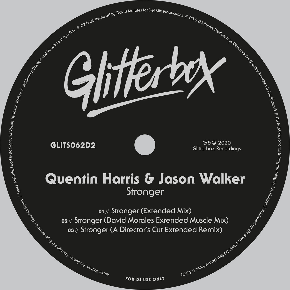Stronger (incl. David Morales & Director's Cut, Frankie Knuckles