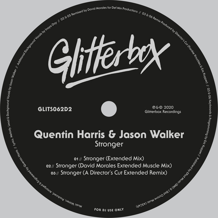 Stronger (incl. David Morales & Director's Cut, Frankie Knuckles