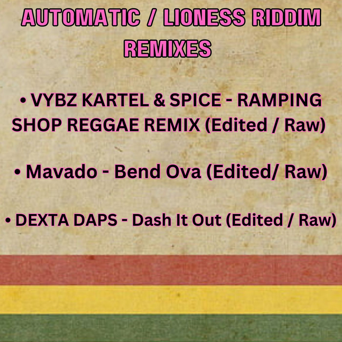 AUTOMATIC / LIONESS RIDDIM REMIXES by DJ CRIS CROSS | VYBZ KARTEL ...