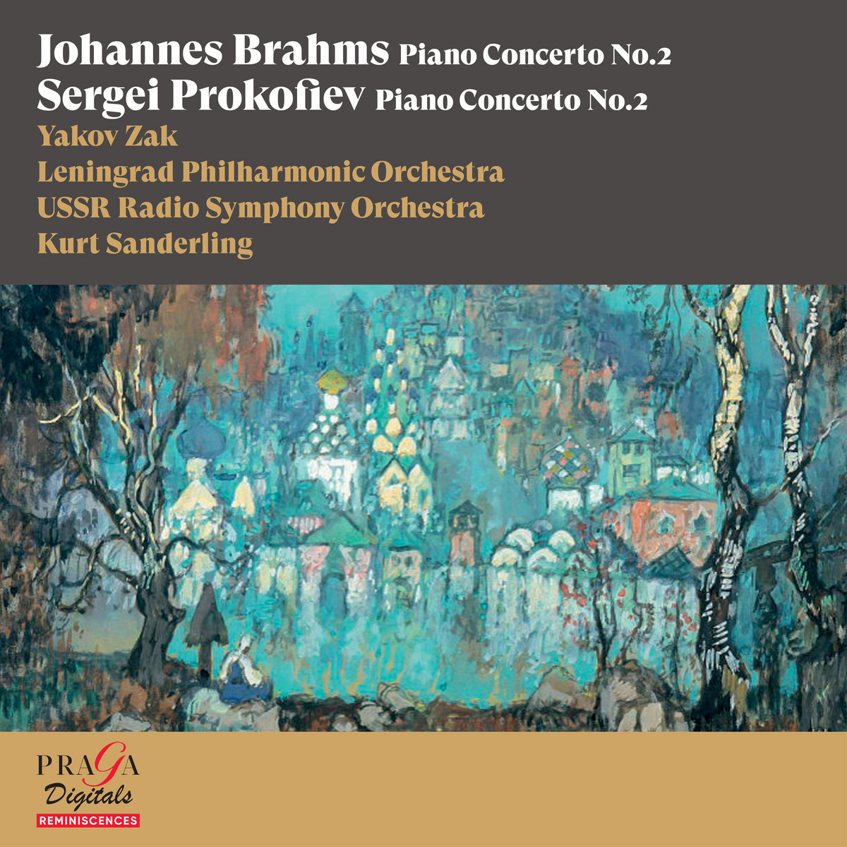 Johannes Brahms: Piano Concerto No. 2 / Sergei Prokofiev: Piano