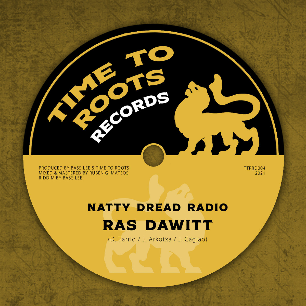 Ras Dawitt - Natty Dread Radio. | Time To Roots Records Meets Bass Lee. |  Time To Roots Récords