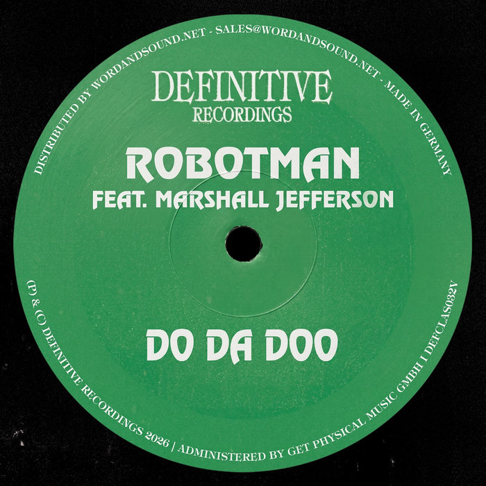 Man CD 「I DO ME」 Robotman, Marshall Jefferson - Do Da Doo | Robotman, Marshall