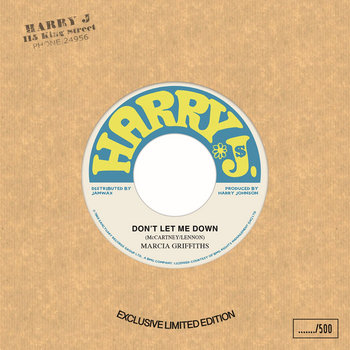 洋楽 Marcia Griffiths - Don't Let Me Down 7'' Don't Let Me Down | Marcia Griffiths | Jamwax