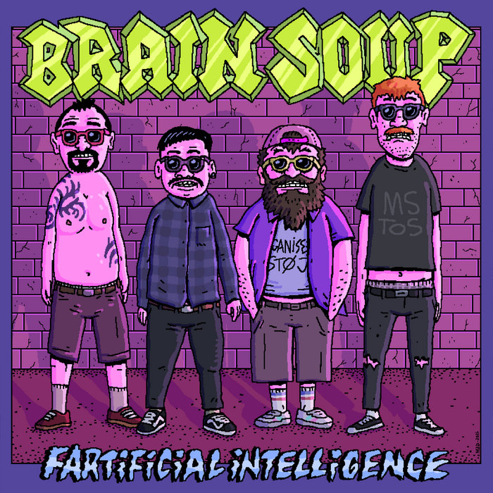 Pochette de Fartificial Intelligence par Brain Soup
