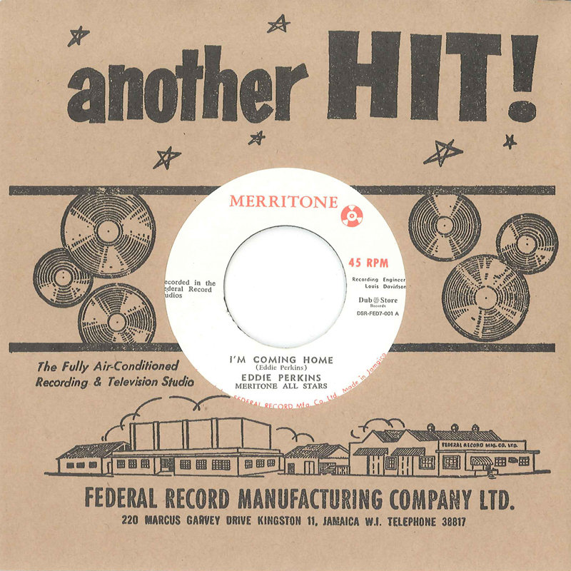 Eddie Perkins - I'm Coming Home / Merritone All Stars - I'm Coming Home  Instrumental | Dub Store Records