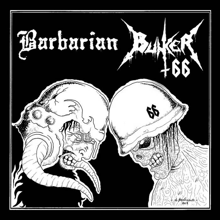 Bunker 66/Barbarian Split Album | Bunker 66