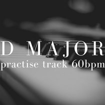 D Major - Practise Track - 60bpm cover art