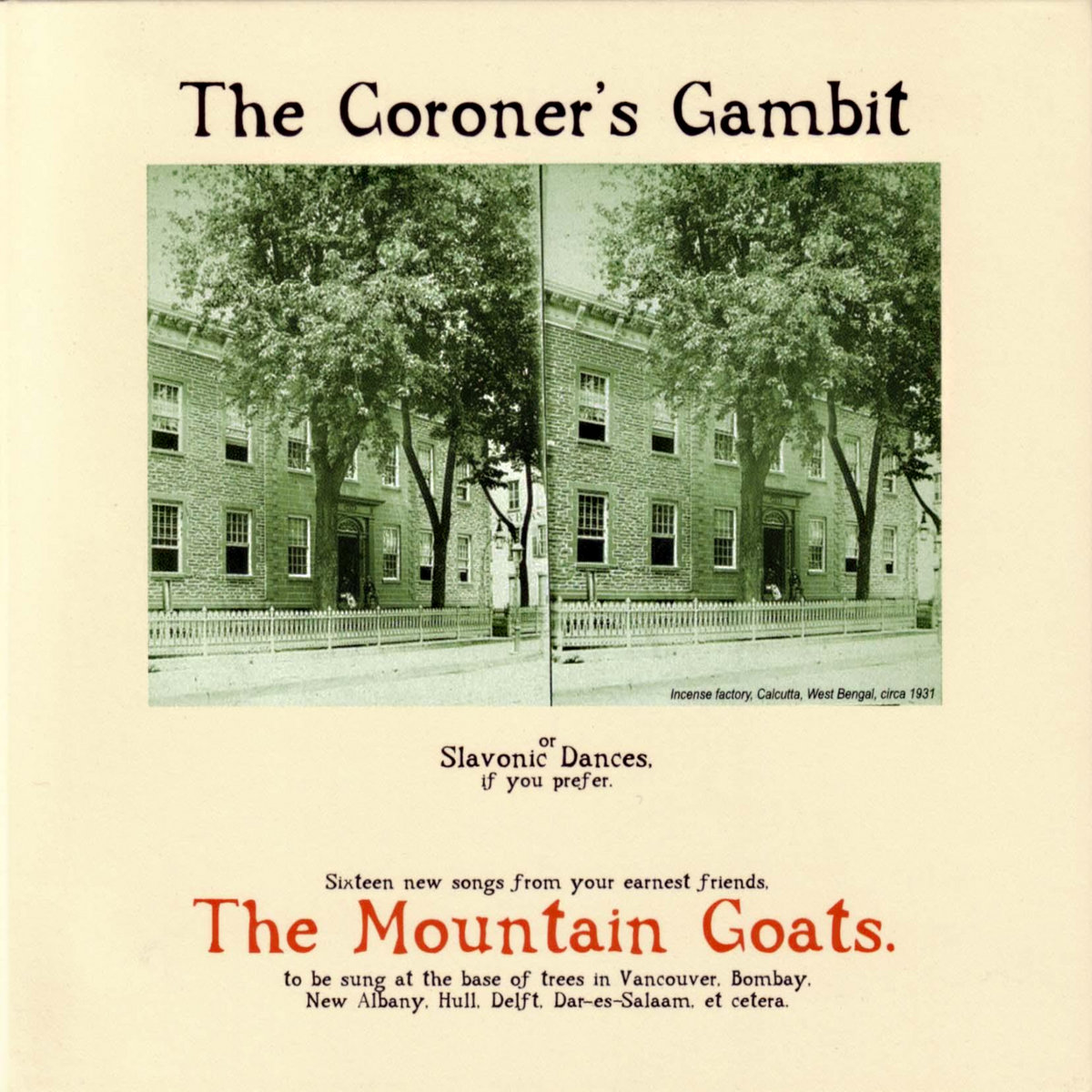 The Coroner's Gambit | the Mountain Goats
