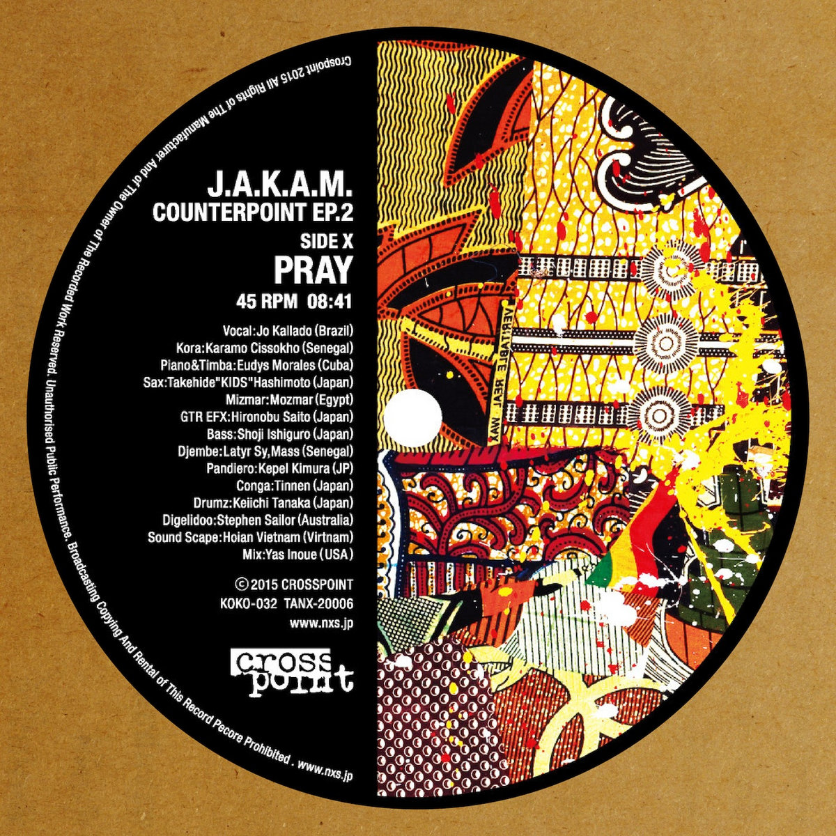 J.A.K.A.M. _PRAY_16b_44.1k | J.A.K.A.M. | CROSSPOINT