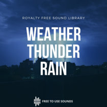 Thunder Sound Effects | Rain | City Ambience | USA cover art