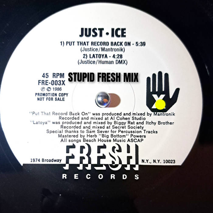 Put That Record Back On (Stupid Fresh Mix) | DJ Jeff