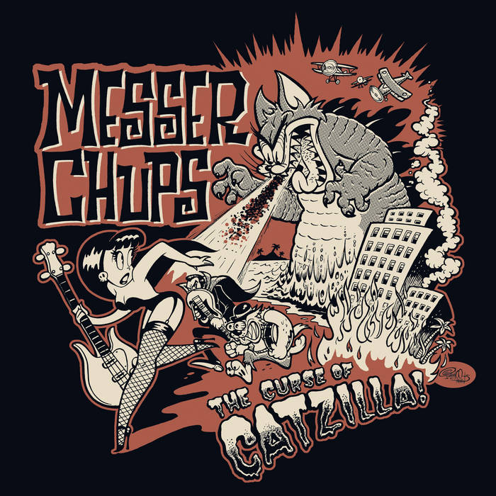 The Curse of Catzilla 4-track EP | Messer Chups