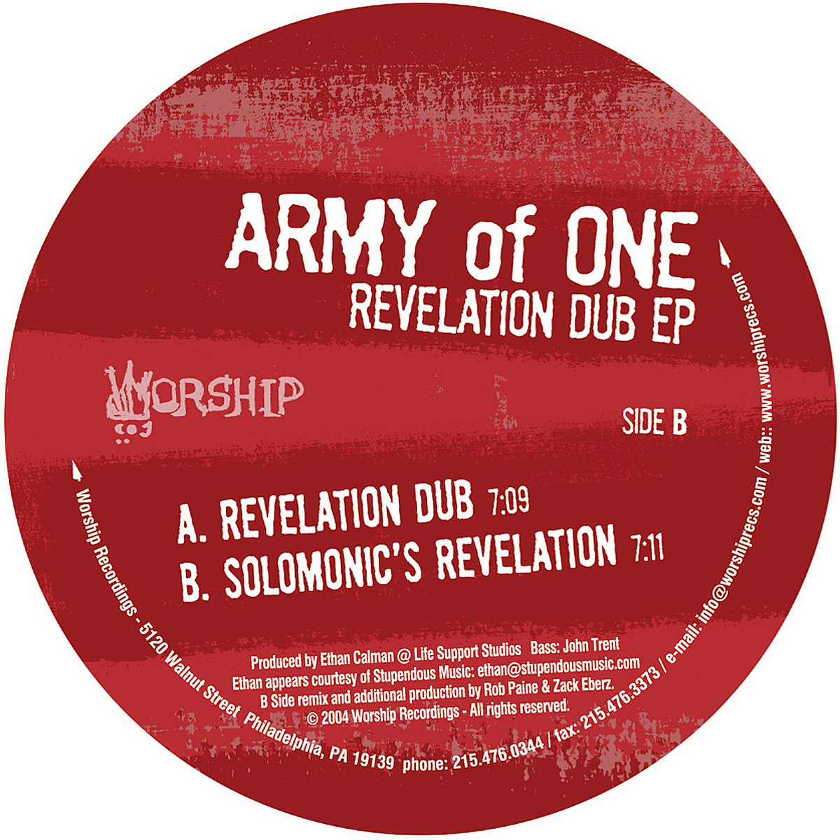 Revelation Dub EP | Army Of One | Worship Recordings