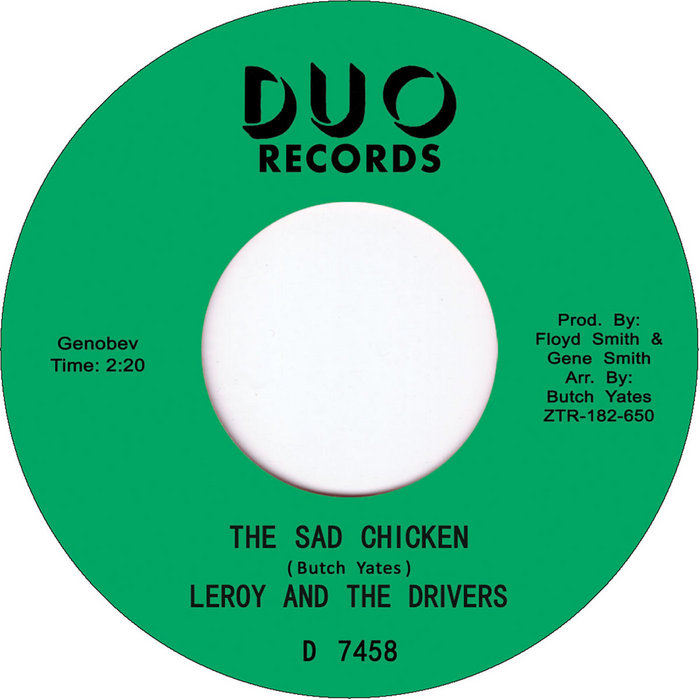 洋楽 funk45 leroy and the ds-sad chicken The Sad Chicken | LEROY & THE DRIVERS | Tramp Records 45s
