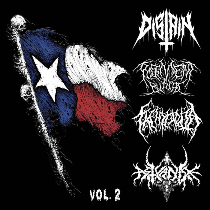 TXDM 4 Way Split Vol.2 Distain, Basement Burial, Tachycardia