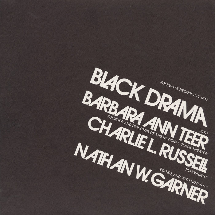 Black Drama | Smithsonian Folkways Recordings