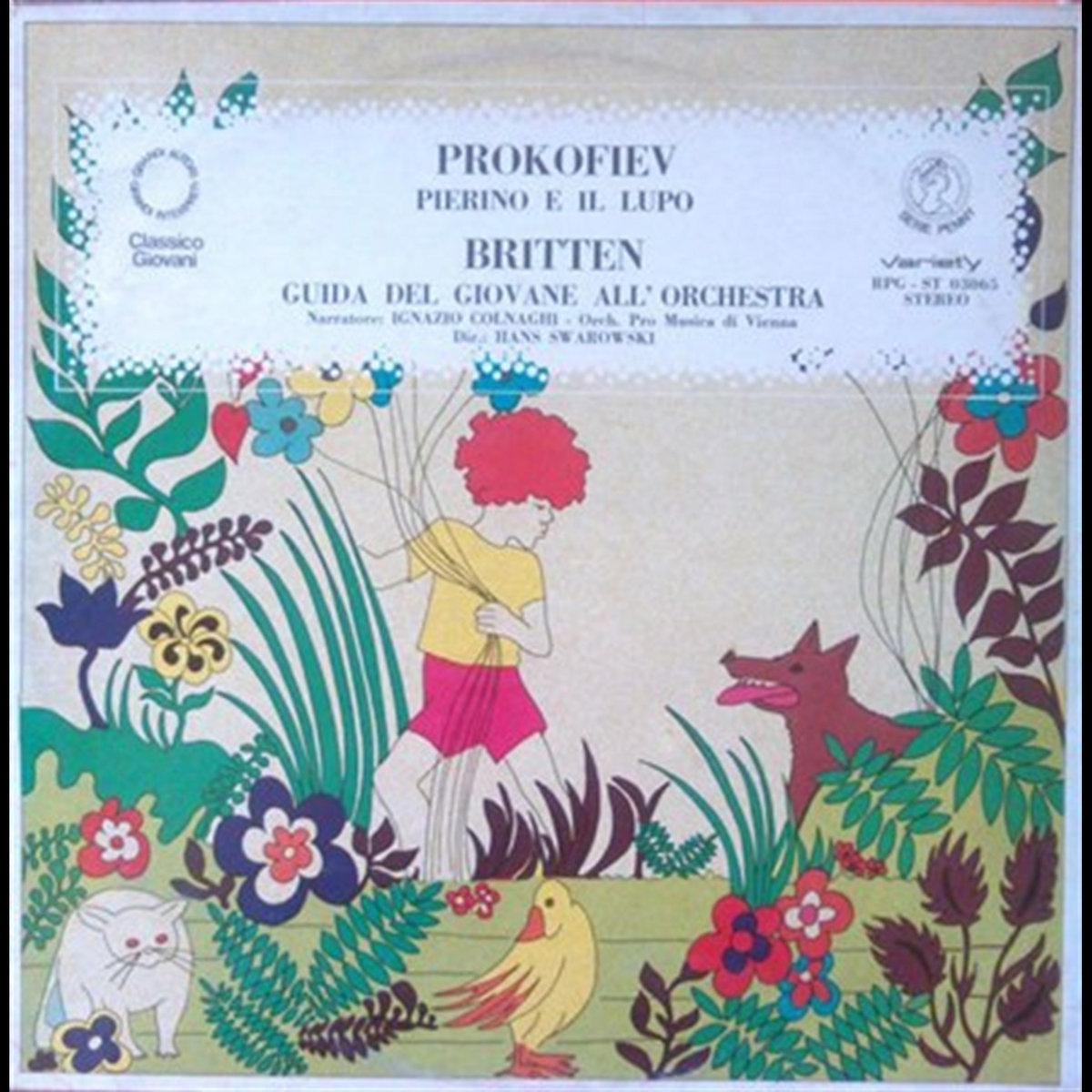Prokofiev Pierino E Il Lupo Britten Guida Del Giovane AllOrchestra ...