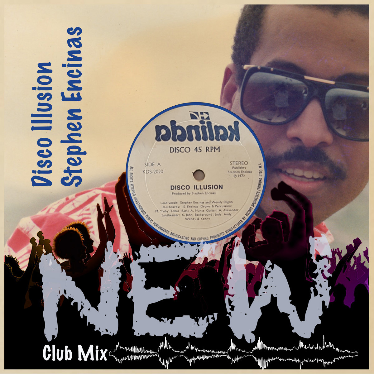 洋楽 DISCO ILLUSION STEPHEN ENCINAS Stephen Encinas : Disco Illusion/Lypso Illusion (12-inch