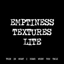 EMPTINESS TEXTURES LITE [TF01230] cover art
