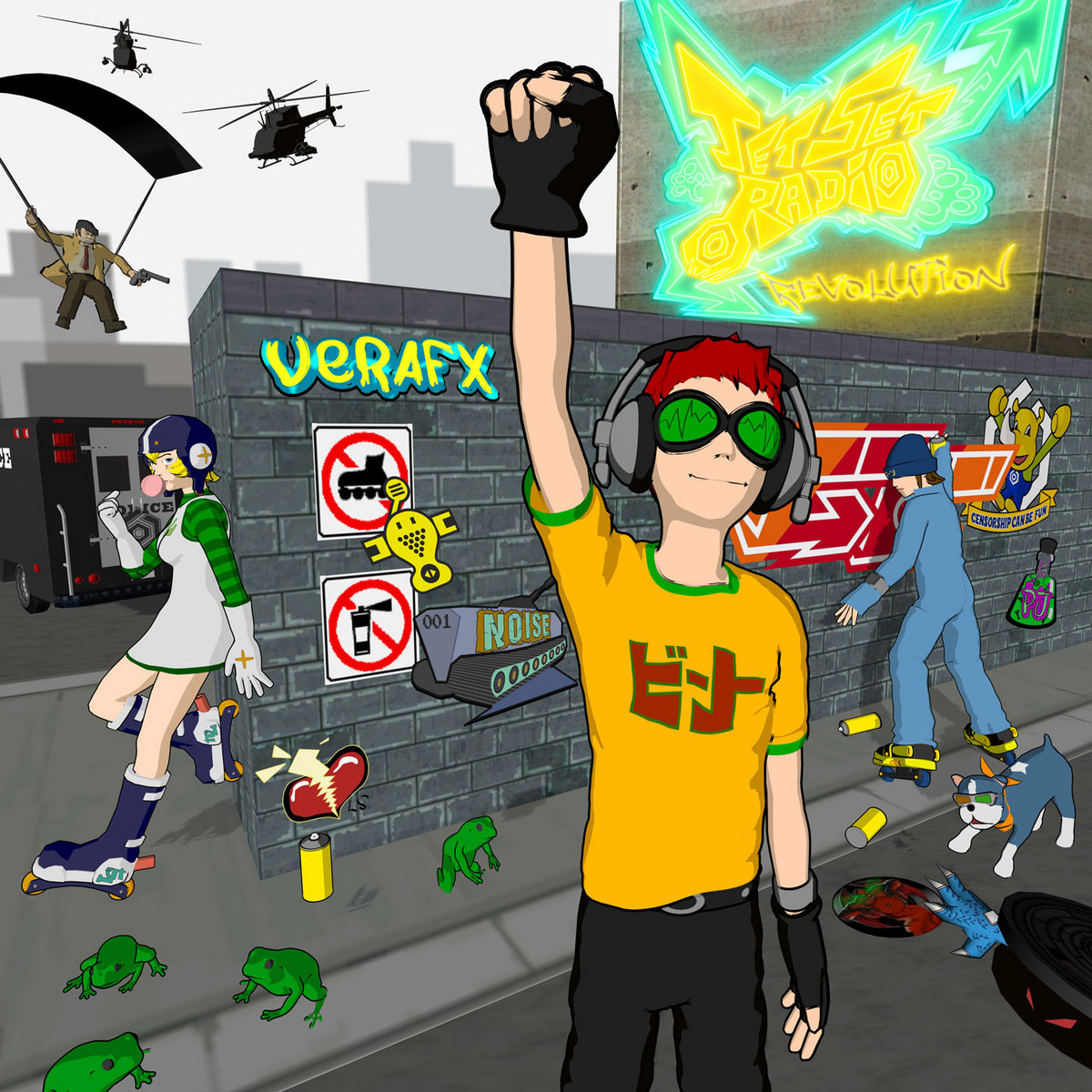 Jet set radio steam фото 59