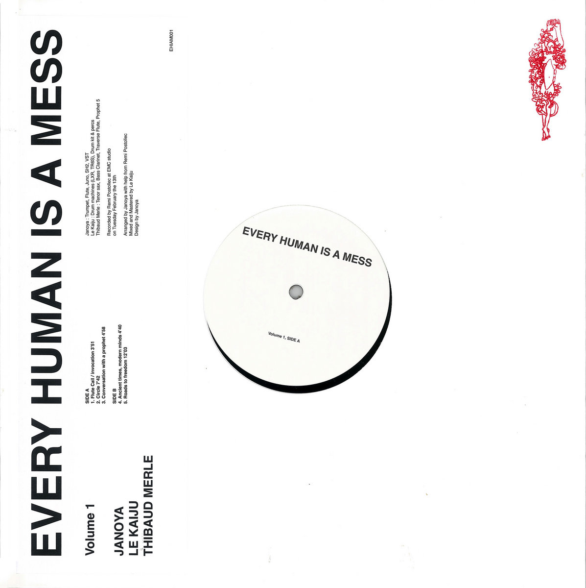EVERY HUMAN IS A MESS Volume 1 | JANOYA, LE KAIJU, THIBAUD