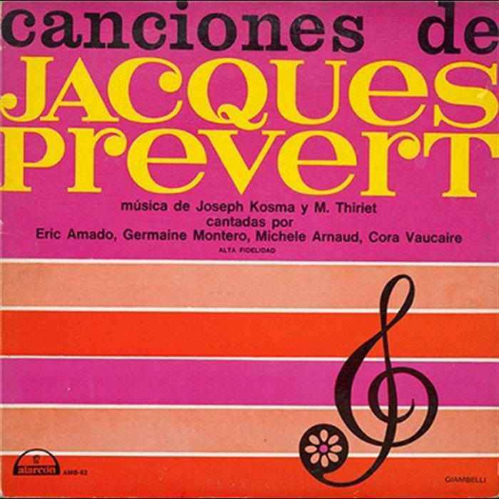 Canciones de Jacques Prévert | Jacques Prévert