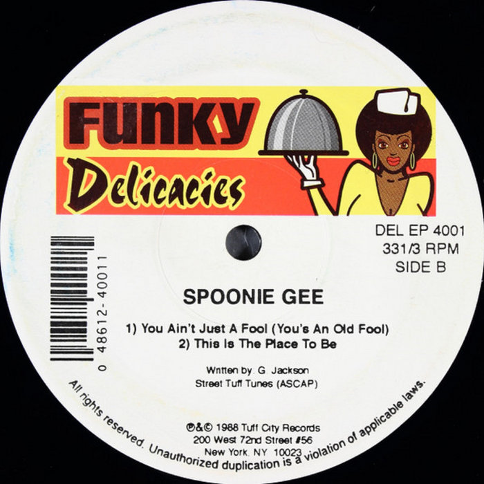 You Ain't Just A Fool (You's An Old Fool) | Spoonie Gee | Tuff City Records