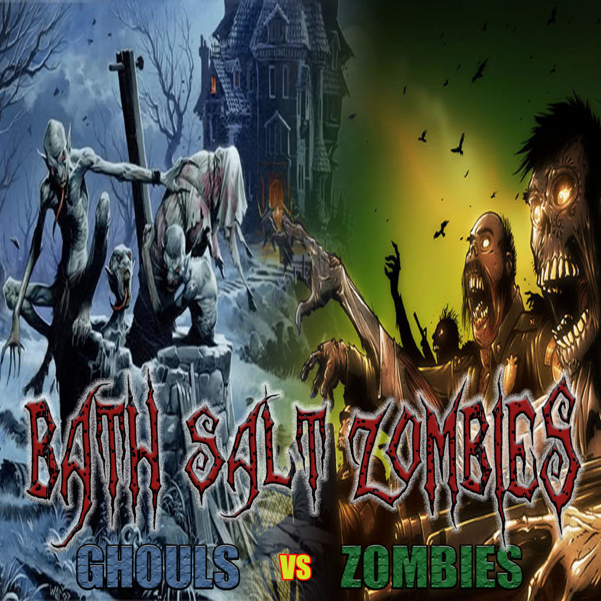 Ghouls vs Zombies | Bath Salt Zombies