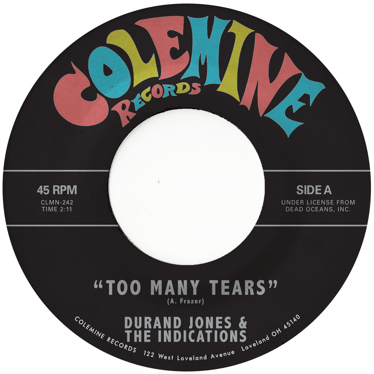 Too Many Tears / Cruisin' to the Parque | Durand Jones & The