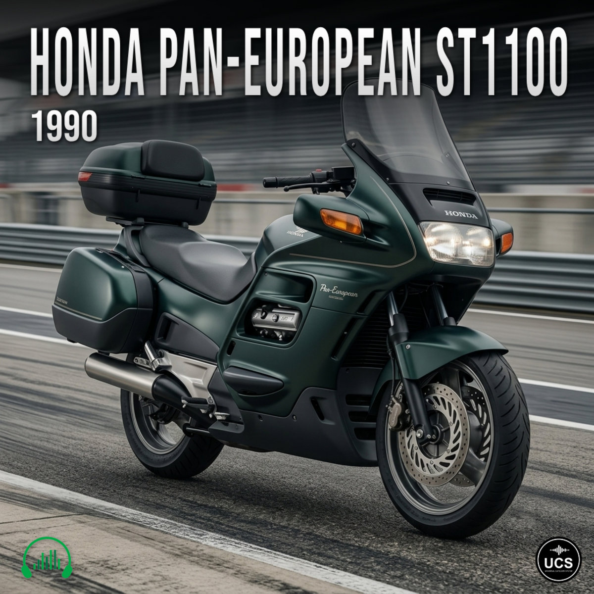 Honda Pan European St1100 1990 Sport Touring Motorcycle