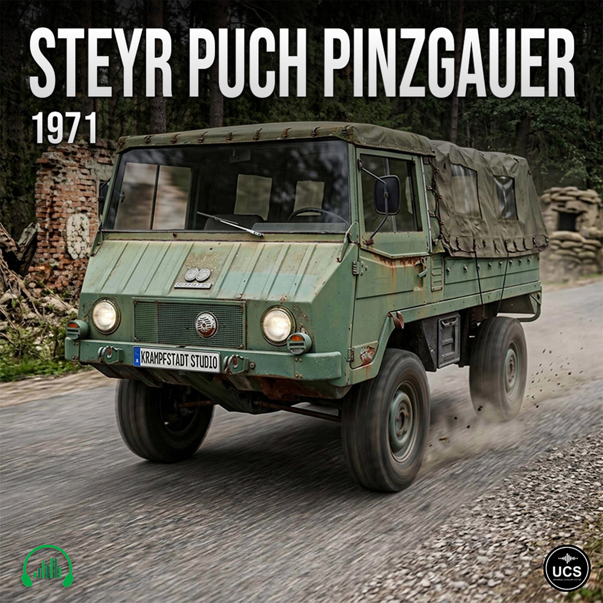 Steyr Puch Pinzgauer 1971 military all-terrain utility vehicle
