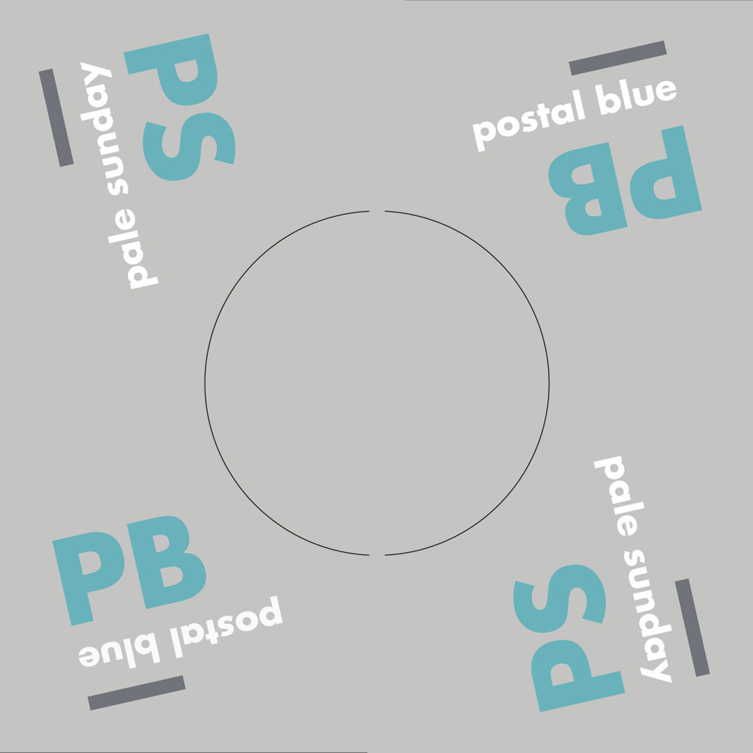PZL045B: Pale Sunday / Postal Blue 7