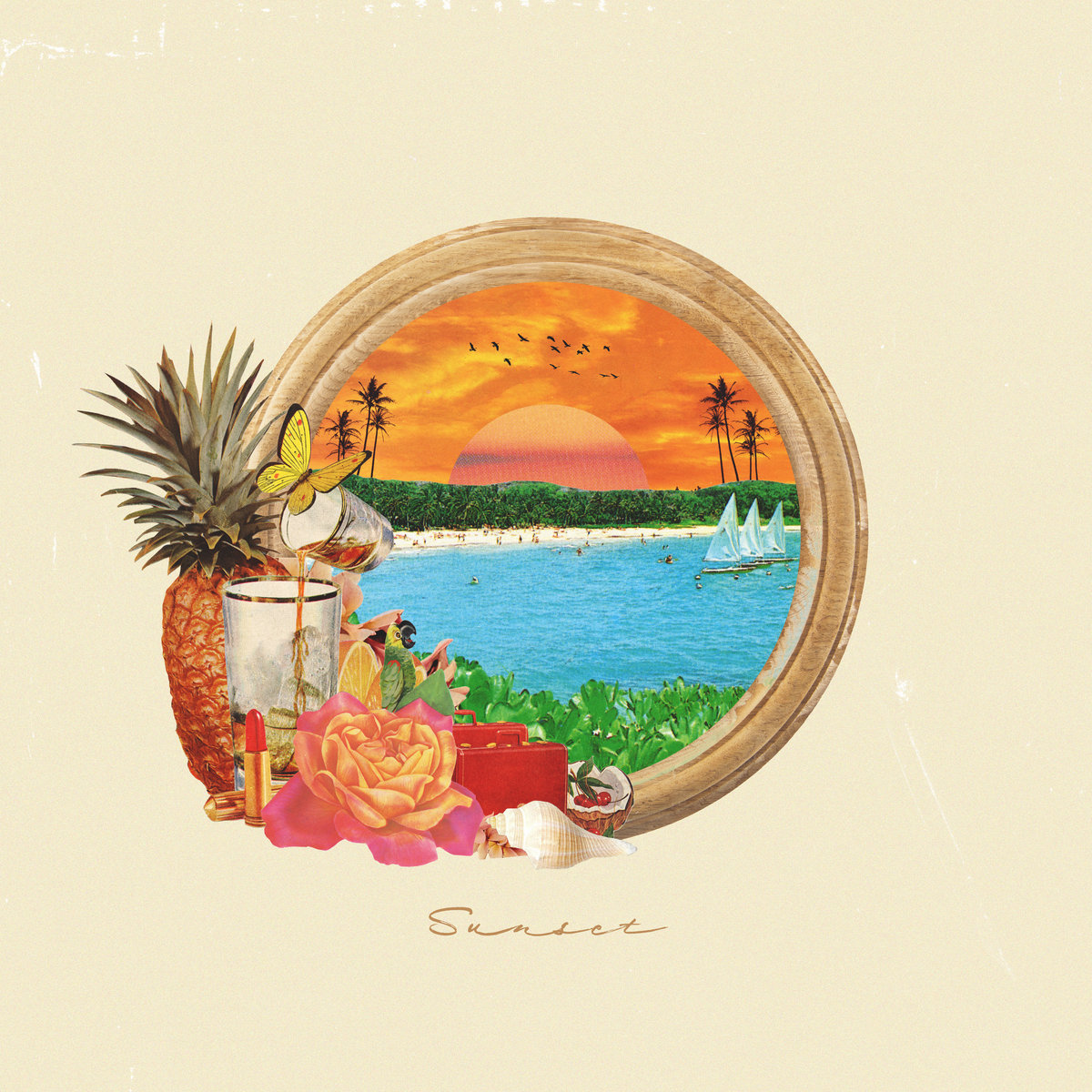 Sunset | Surfer Girl